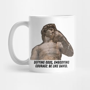 David by Michelangelo Mug